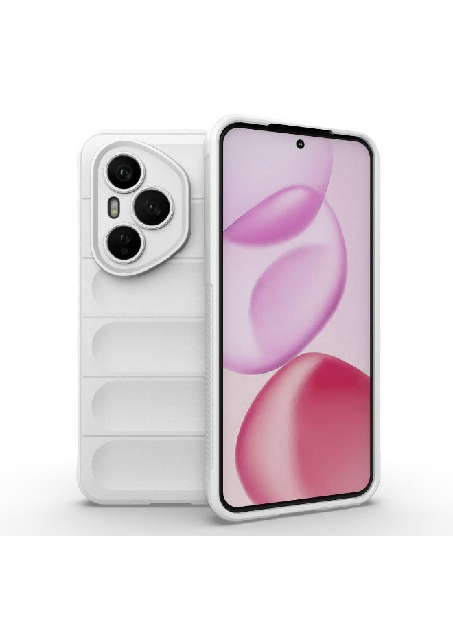 جولدن ماسك هونر 400 برو (Honor 400 Pro) جراب حماية ماجيك (ابيض) - Image 1